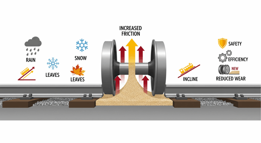 natural silica sand for traction info
